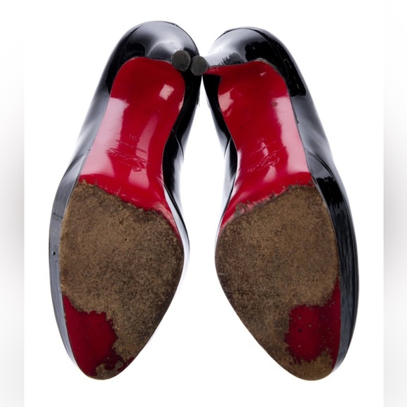 *EUC* Authentic Christian Louboutin Patent Leather Pumps - Picture 6 of 7